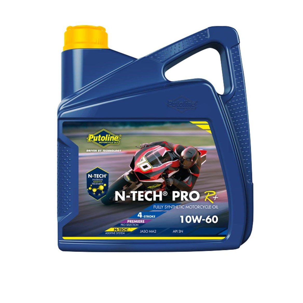 Putoline Oils 4lt N-tech Pro R+ 10/60wt, Putoline Oiln-techr+10/60-4