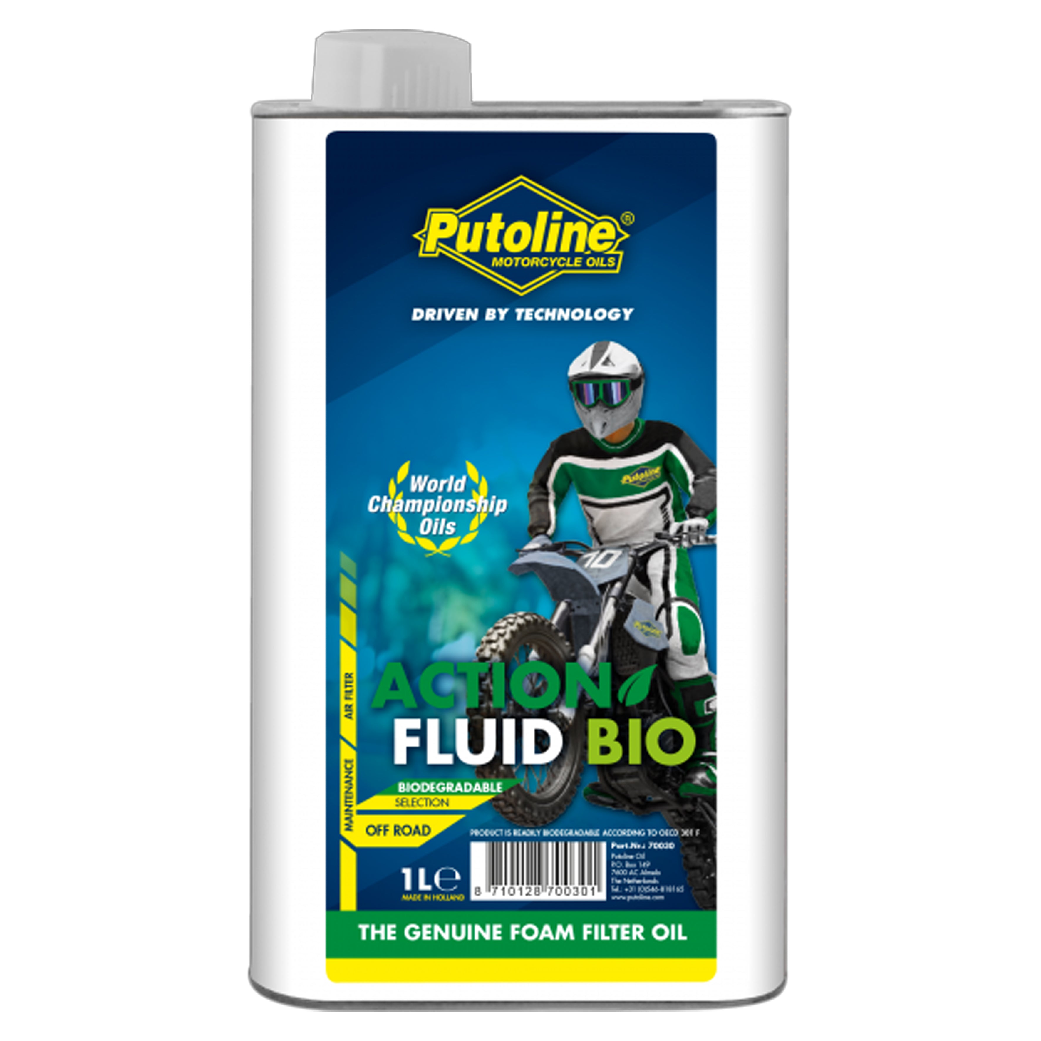 Putoline Oils Action Fluid Bio 1 Ltr., Putoline Afbio-1, Afbio-1