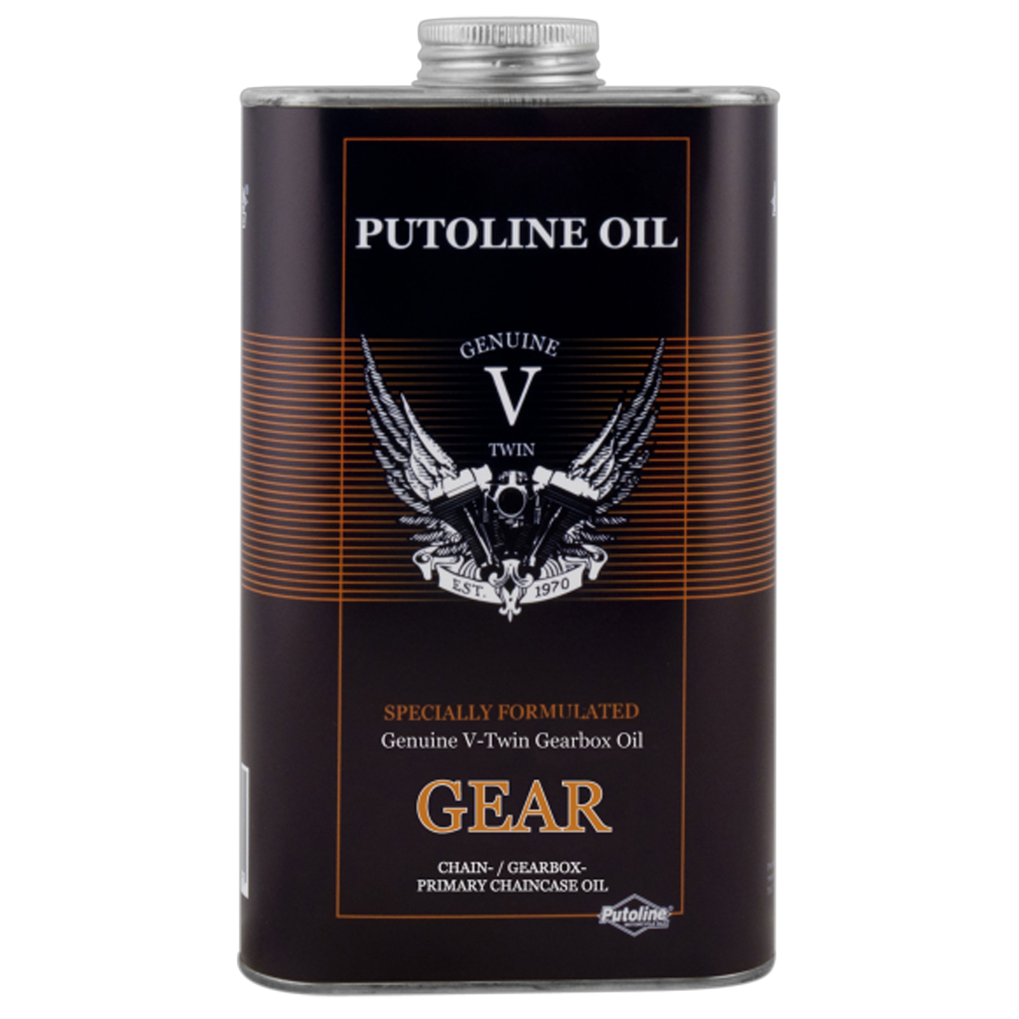 Putoline Oils 1lt Genuine V Twin Gear, Putolinegenvgear-1, Genvgear-1, 1 Lt