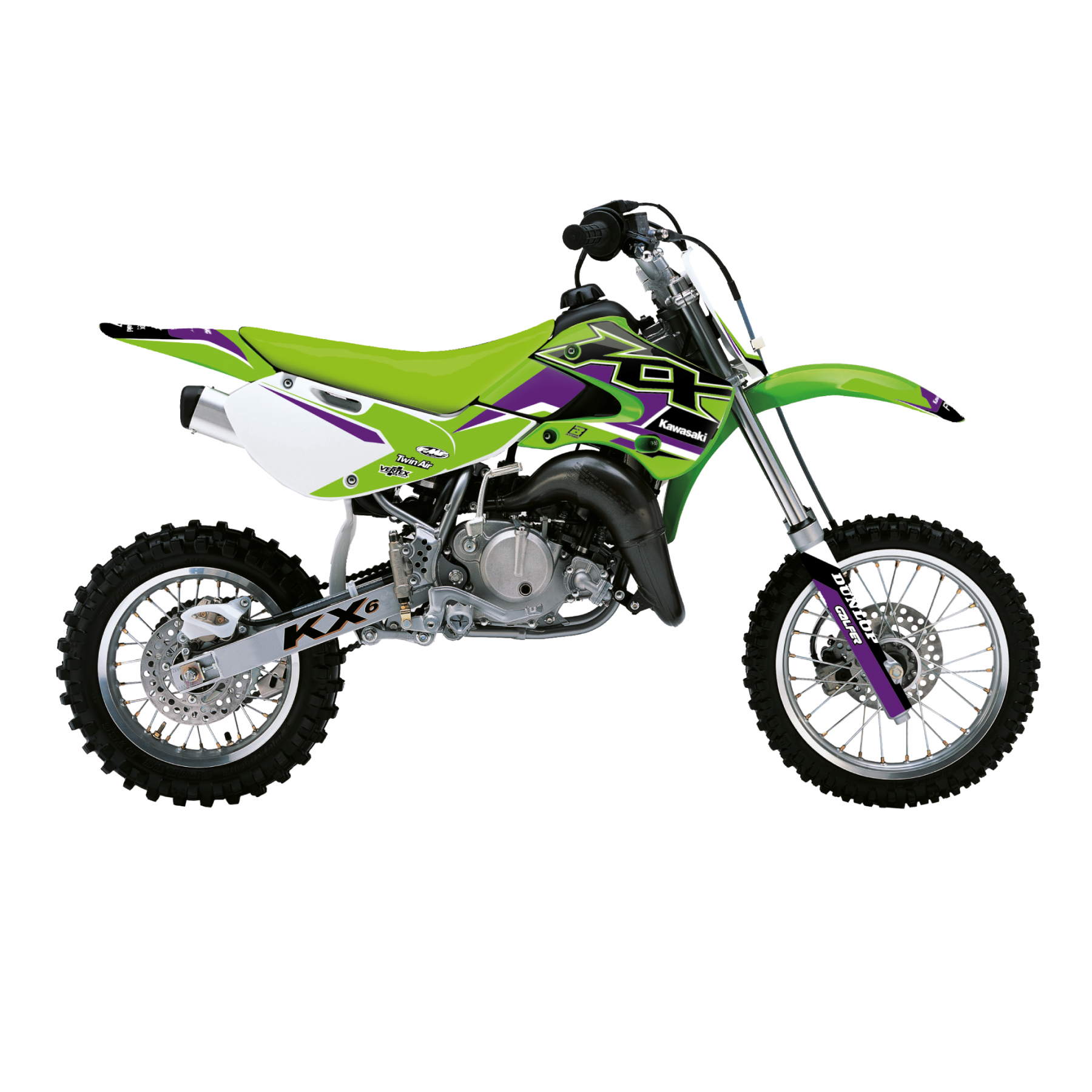 Blackbird Graphics 00-24 KX65 Dream5 Graphic Kit, Blackbird Decal Kit 2404ab
