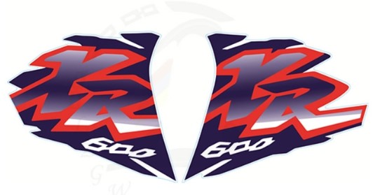 DIRT RACING  XR600 XR LOGO DECAL KIT Fuel Tank Stickers