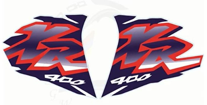 DIRT RACING  XR400 XR LOGO DECAL KIT Fuel Tank Stickers