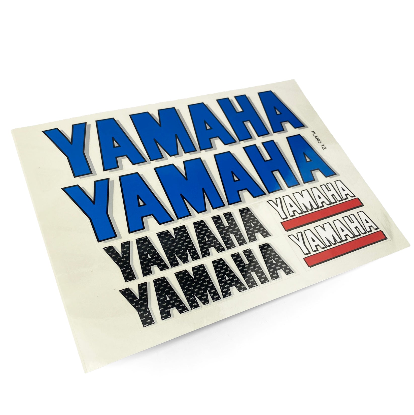 FIR Sticker Sheet Yamaha Classic, Size. 230mm X 330mm, 122007496