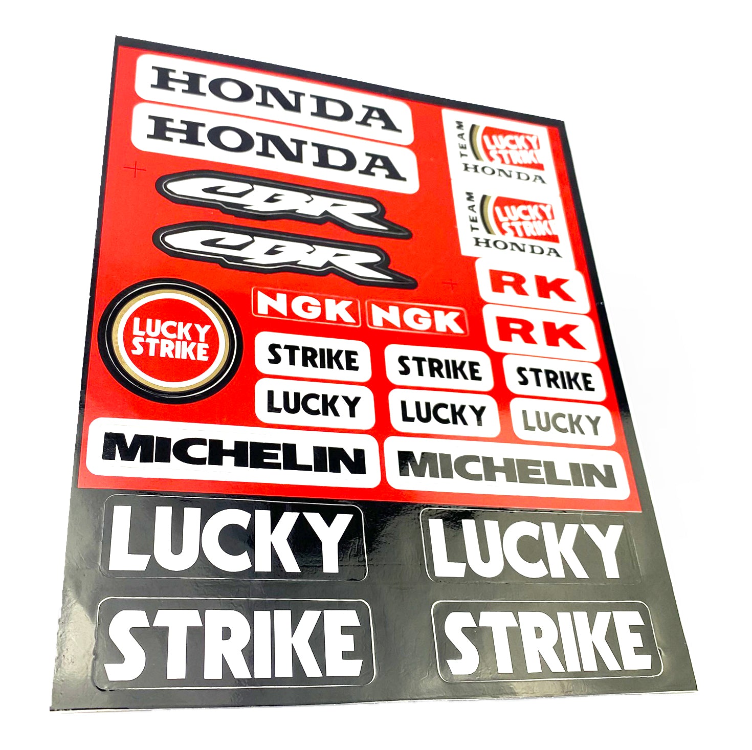FIR Sticker Sheet Honda 21x17cm