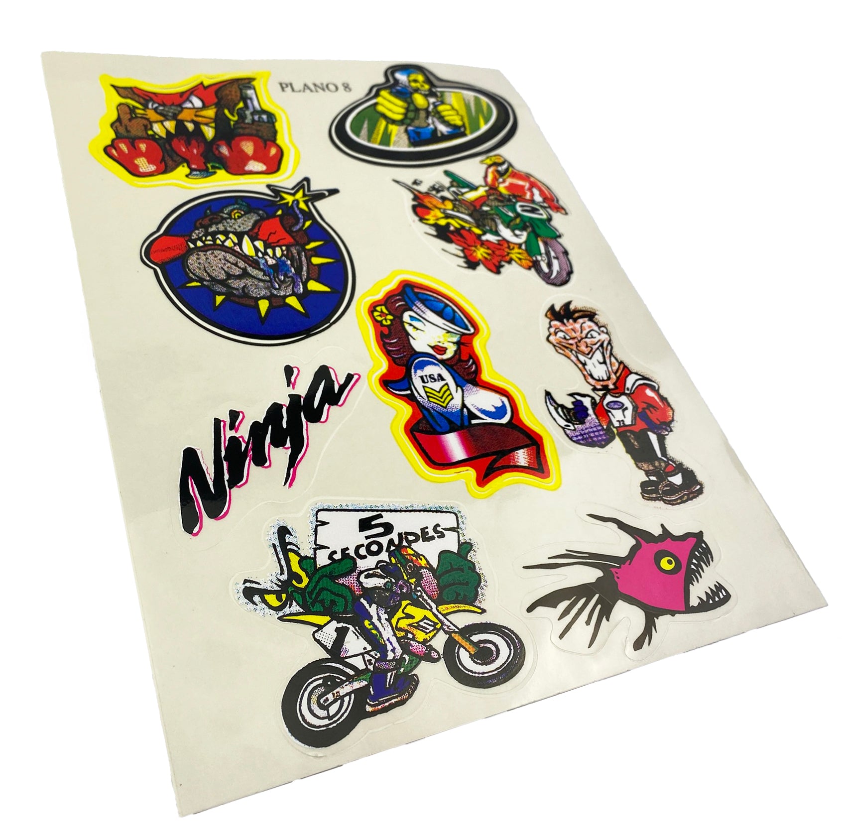 FIR Sticker Sheet Kit 8 [size a4] 122006347