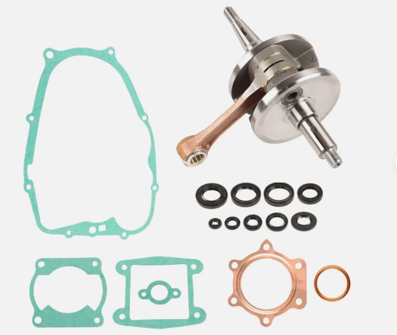 Dirt Racing Crankshaft, Gasket and Seal Kit Yamaha 1988 - 2006 YFS200 Blaster ATV