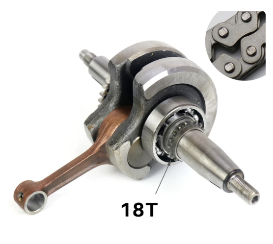 Dirt Racing Crankshaft Euro 18t Yamaha Ybr Ttr 125 3d9-w1140-00