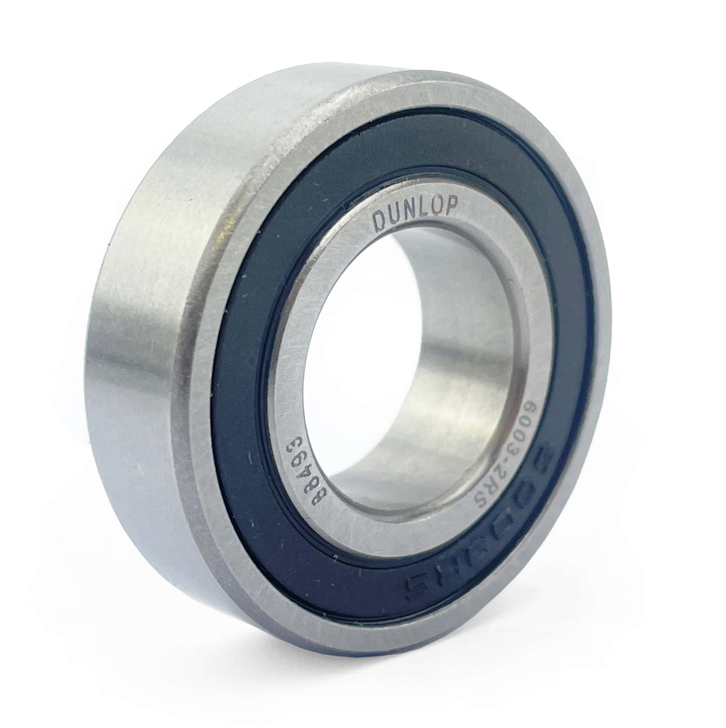 Dunlop Bearings Bearing 6003 2RS Dunlop 17X35X10 Size Sealed Each