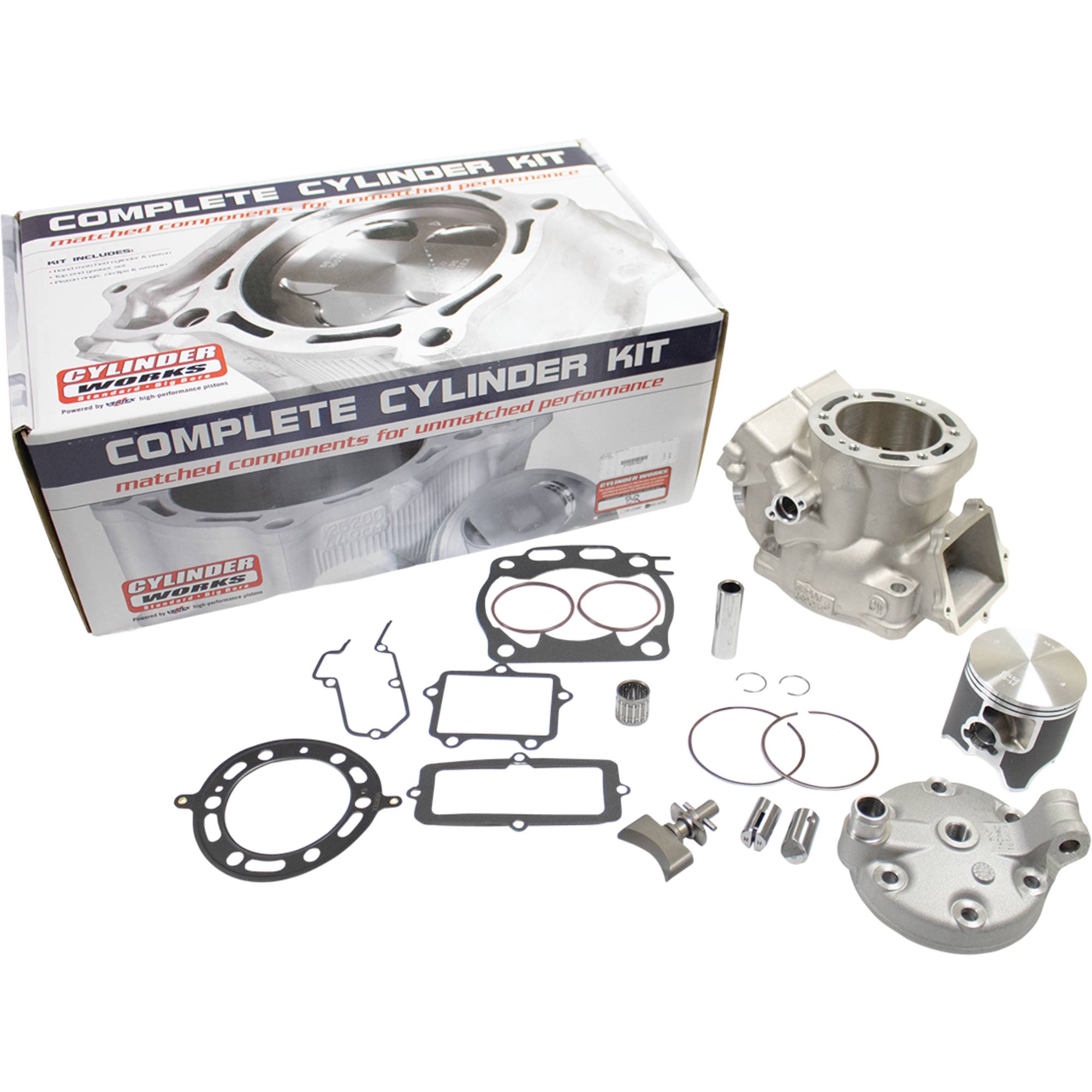 Cylinder Works Cylinder Full Kit +5.60mm Big Bore 72.00mm Yamaha YZ 2t 250 1999 - 2025 Cylinder Works 21009-k01