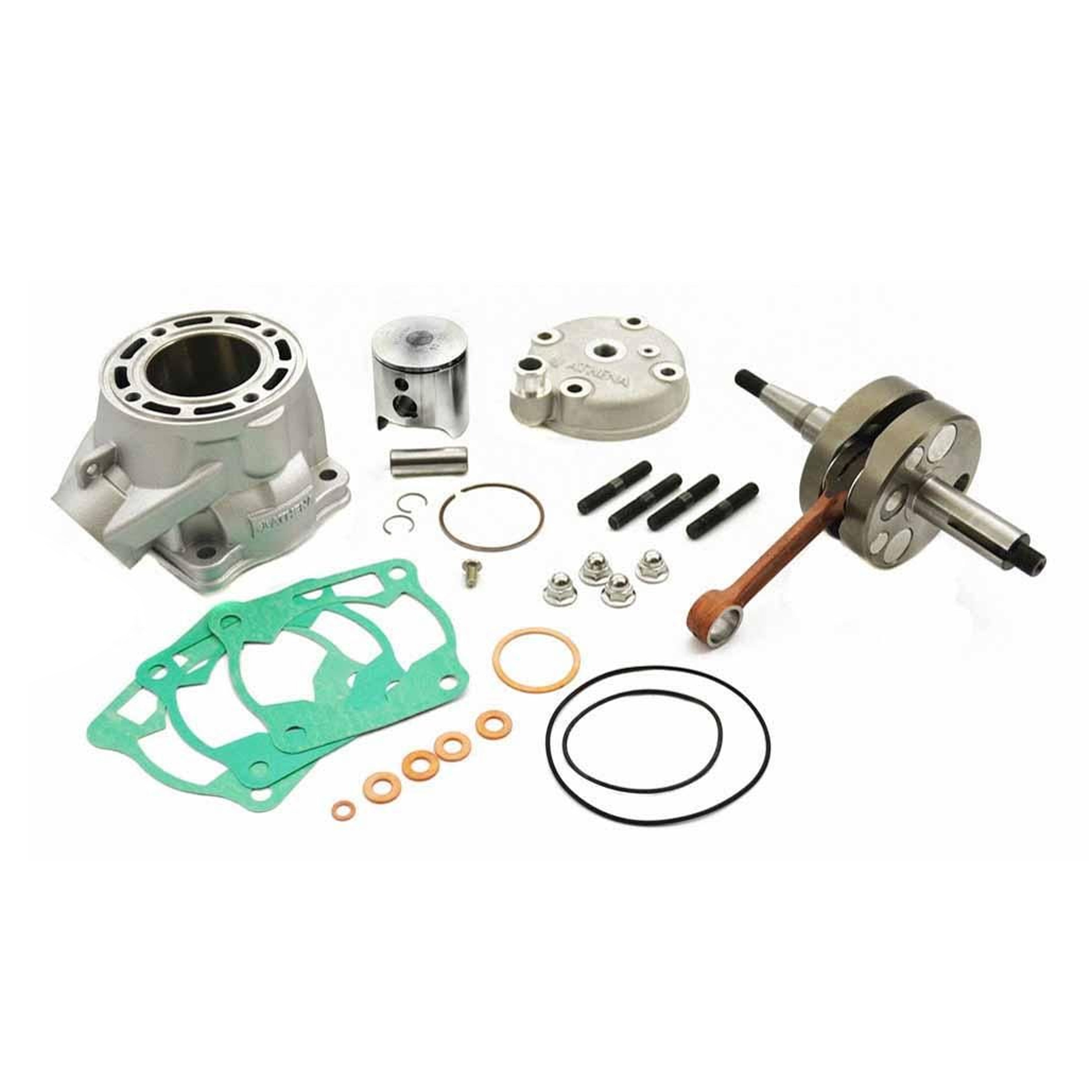 Athena Cylinder Full Kit 53mm Yamaha YZ 85 02-18, Athena P400485100039 112cc Big Bore, (piston and Crankshaft Included)