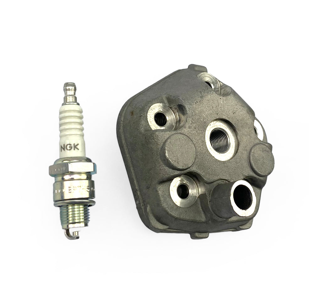 FIR Cylinder Head Kit 39.5mm KTM 50 SX Pro Junior & Senior Includes Spark Plug
