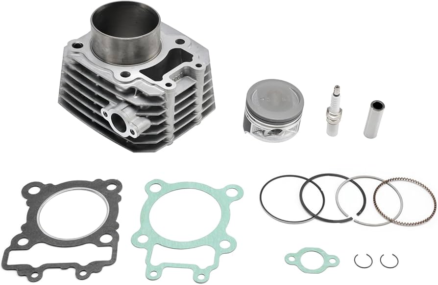 Dirt Racing Cylinder Piston Gasket Kit 2003-2011 Kawasaki Bayou KLF250 13001-1663 11005-1965 13008-1209