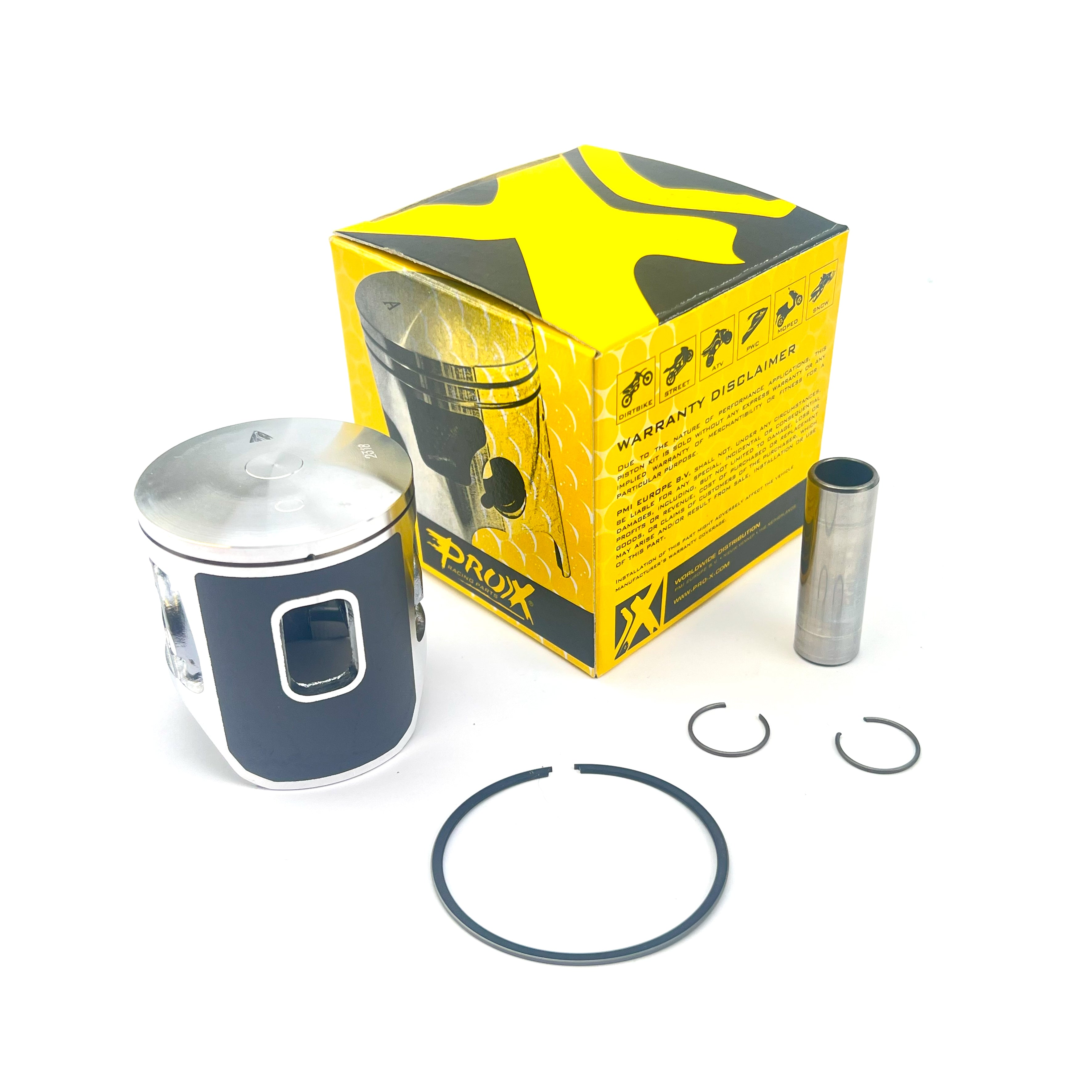 Pro-X Racing Piston Kit 02-04 YZ125 54.00 C, Prox 01.2224.c