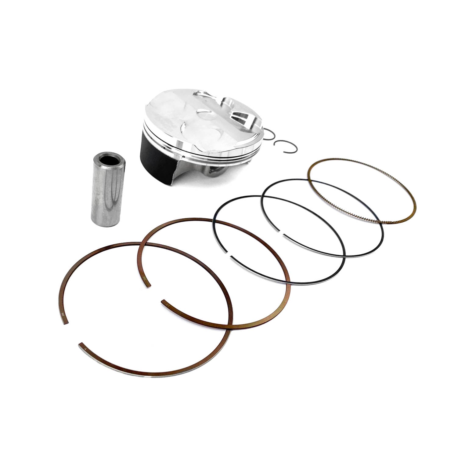 Wossner Piston Kit 2021-22 KX250F 77.96mm, High Compression Wossner 8994da, Kawasaki
