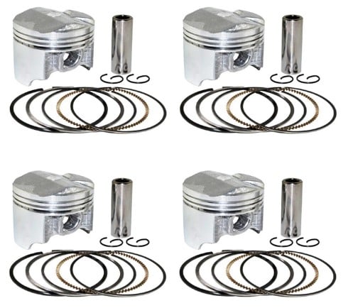Dirt Racing Piston Kit Set of 4 55.50mm Honda Cb-1 CB400SF Vtec 400 NC31 NC36 NC39
