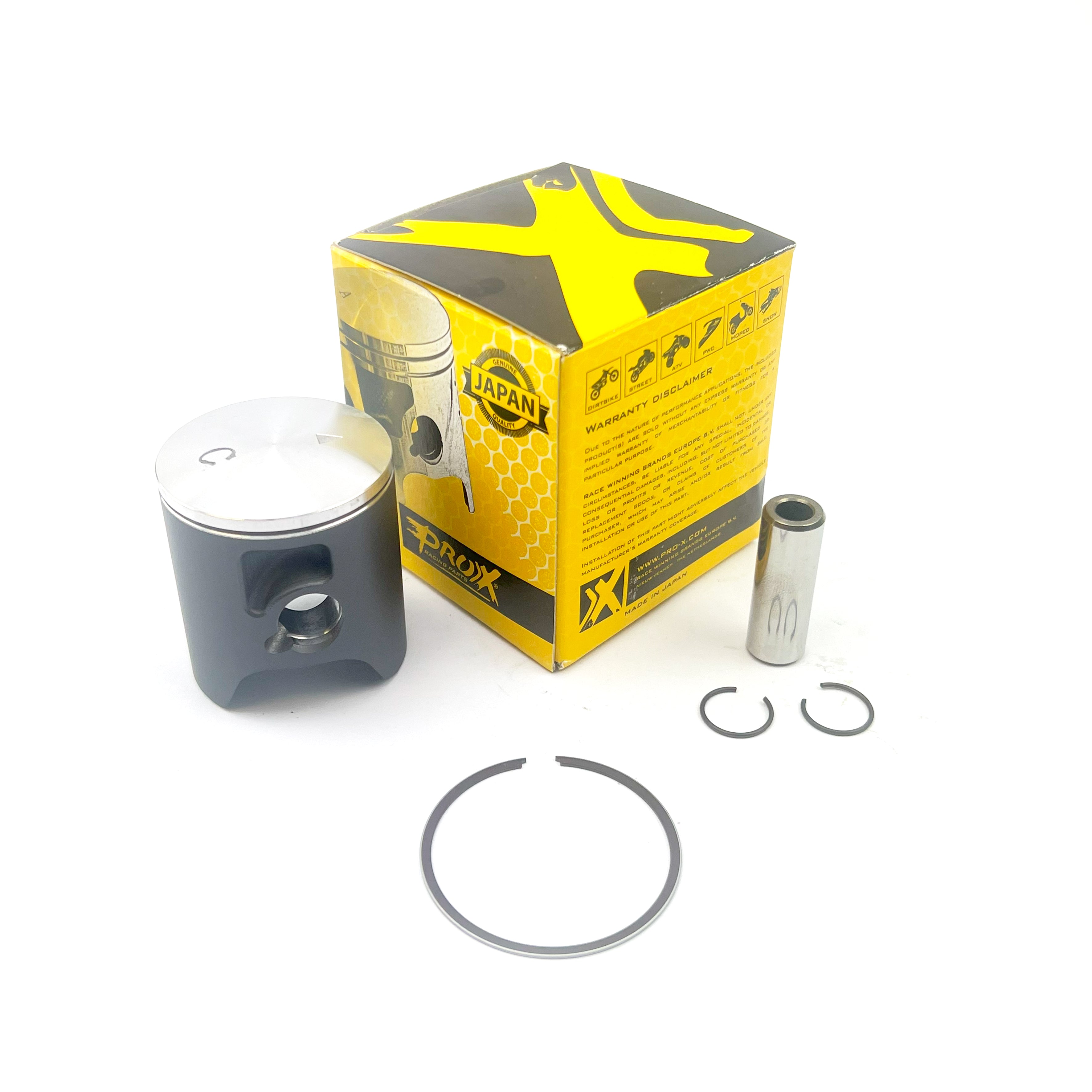 Pro-X Racing Piston Kit Yamaha YZ 65 2018-25, Prox 01.2018.a, 43.44mm