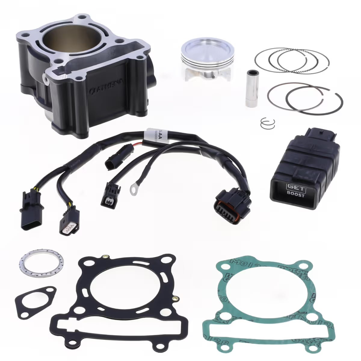 Athena Cylinder Full Kit 63mm Yamaha Mt 125 15-16, Athena P400485100109 182CC Big Bore, (Piston and Cdi Included)