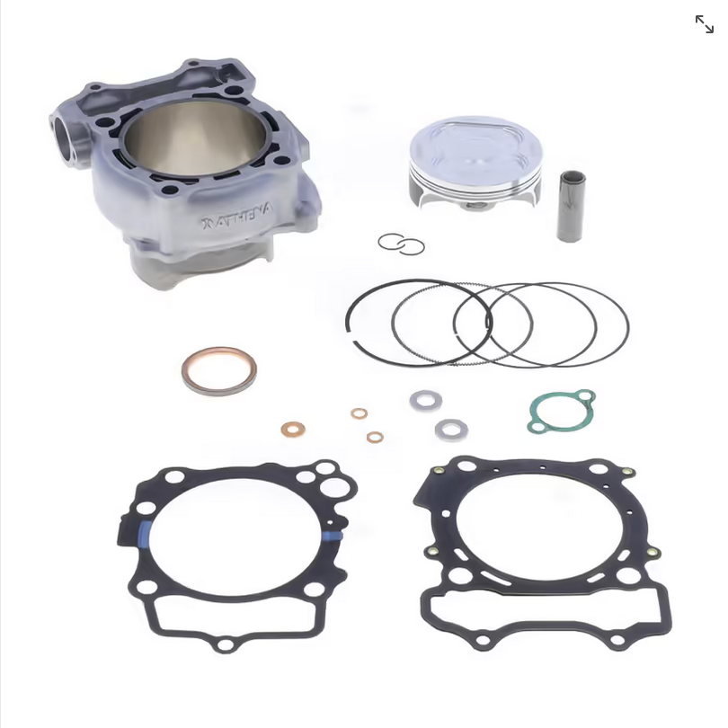 Athena Cylinder Full Kit 85mm Yamaha YZ 250f 19-23, Athena P400485100073 304cc Big Bore, (piston Included)