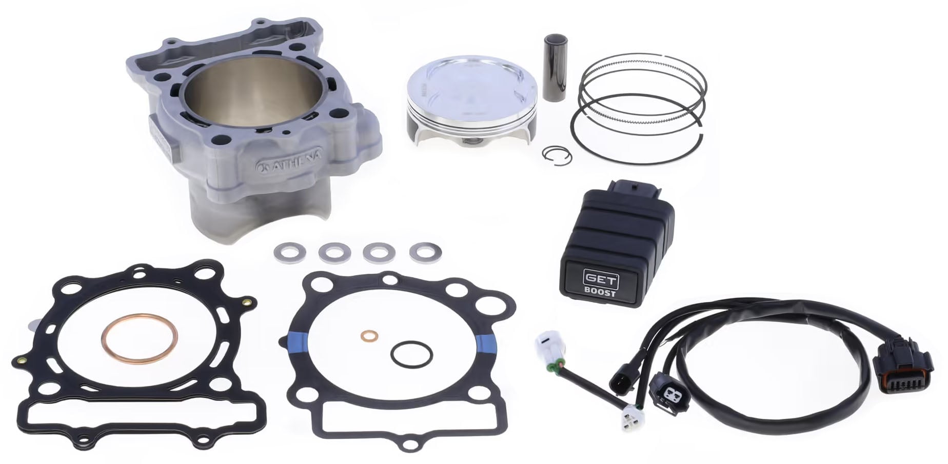 Athena Cylinder Full Kit Big Bore 85mm KX250 2025-26, Athena P400250100032 300CC (Piston Included)