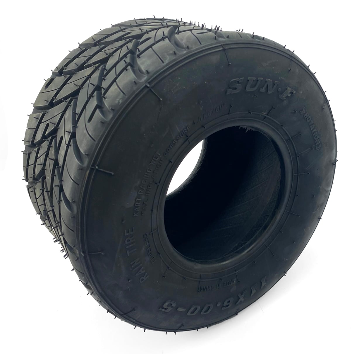 SUN.F Tyres 11x6.00-5 K-001r Sunf 4ply, Go Kart Rain Tyre