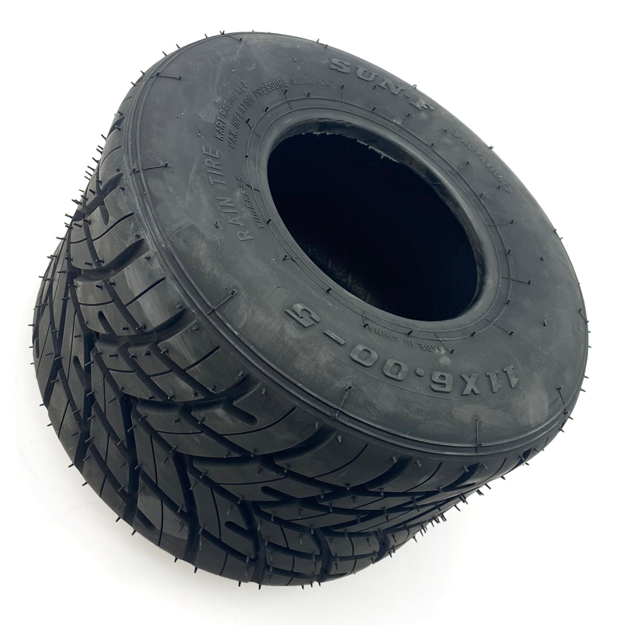 SUN.F Tyres 11x6.00-5 K-001r Sunf 4ply, Go Kart Rain Tyre