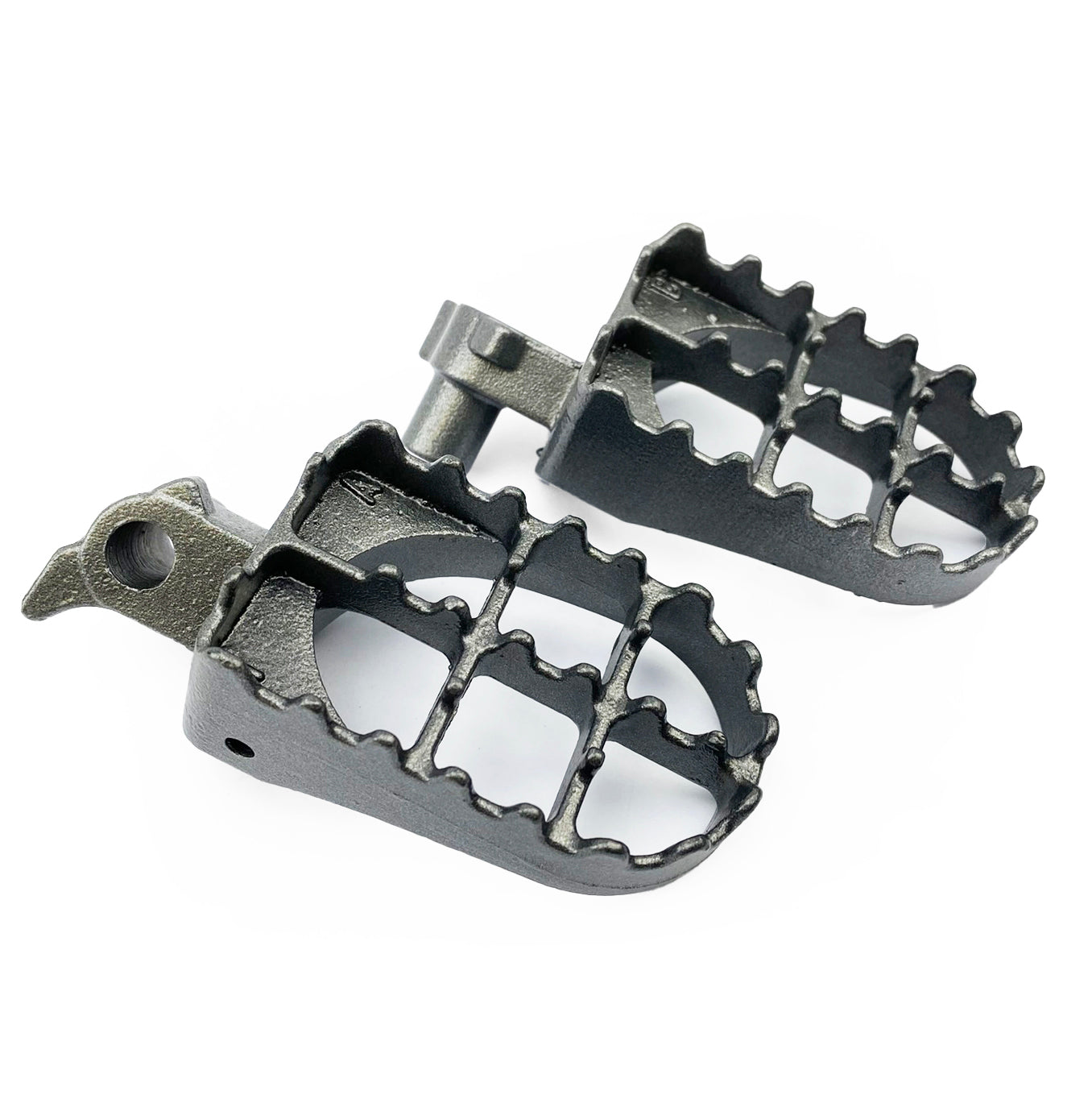 FIR Foot Pegs Steel Grey 87-96 Yamaha YZ 125 250 WR 3sp-27411-00-00 3ld-27411-10-00
