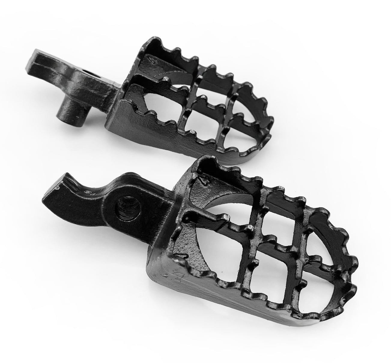 FIR Foot Pegs Steel Grey CR, Honda CR125/250 2000-2001