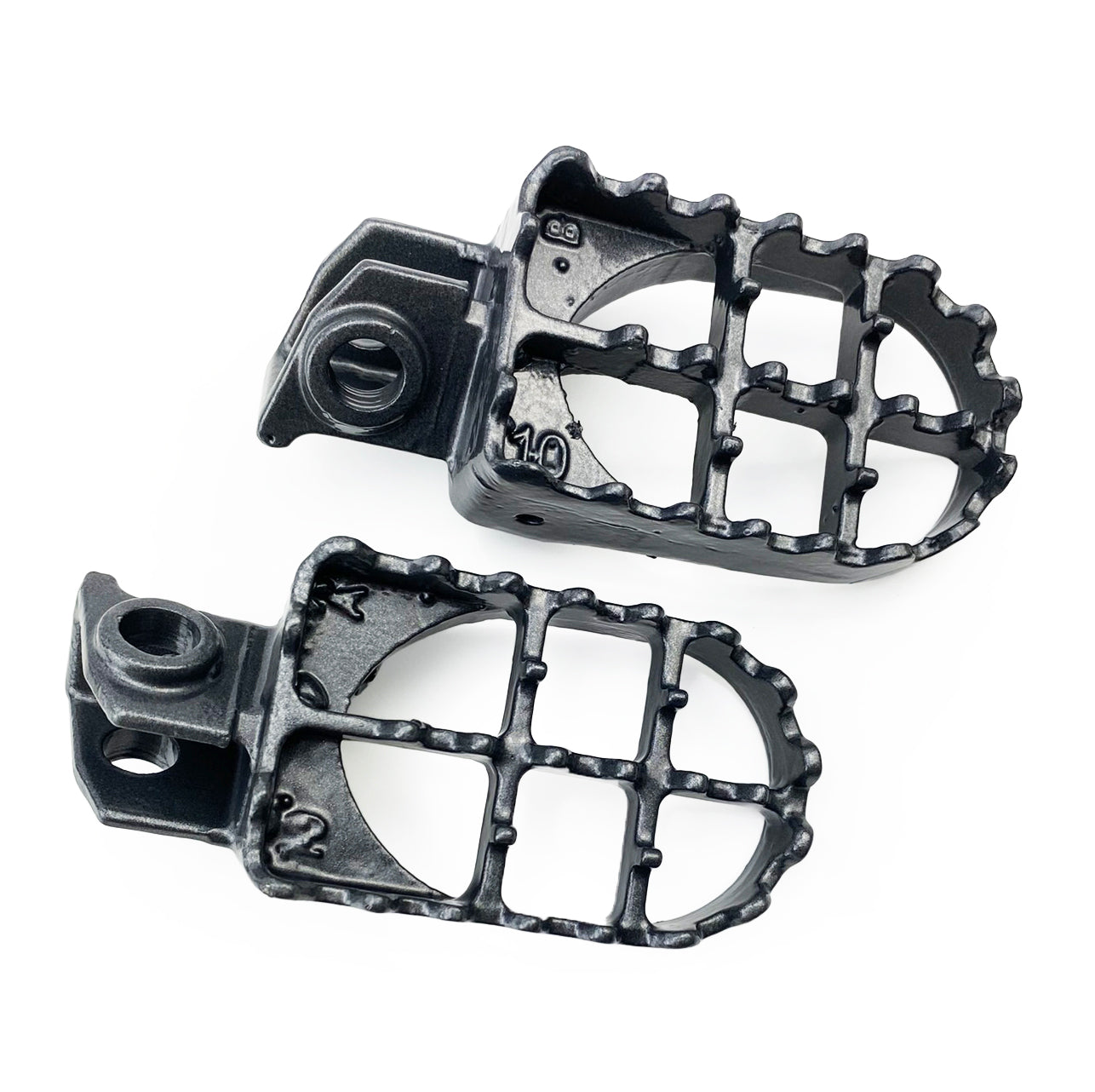 FIR Foot Pegs Steel Grey KTM, SX/EXC 125/250/300/ 90-17