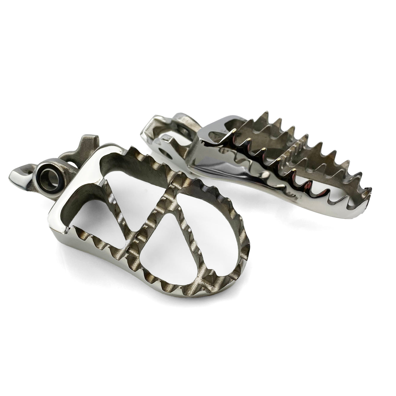 FIR Foot Pegs Stainless Steel CRF, Honda CR 02-07, CRF 02-16