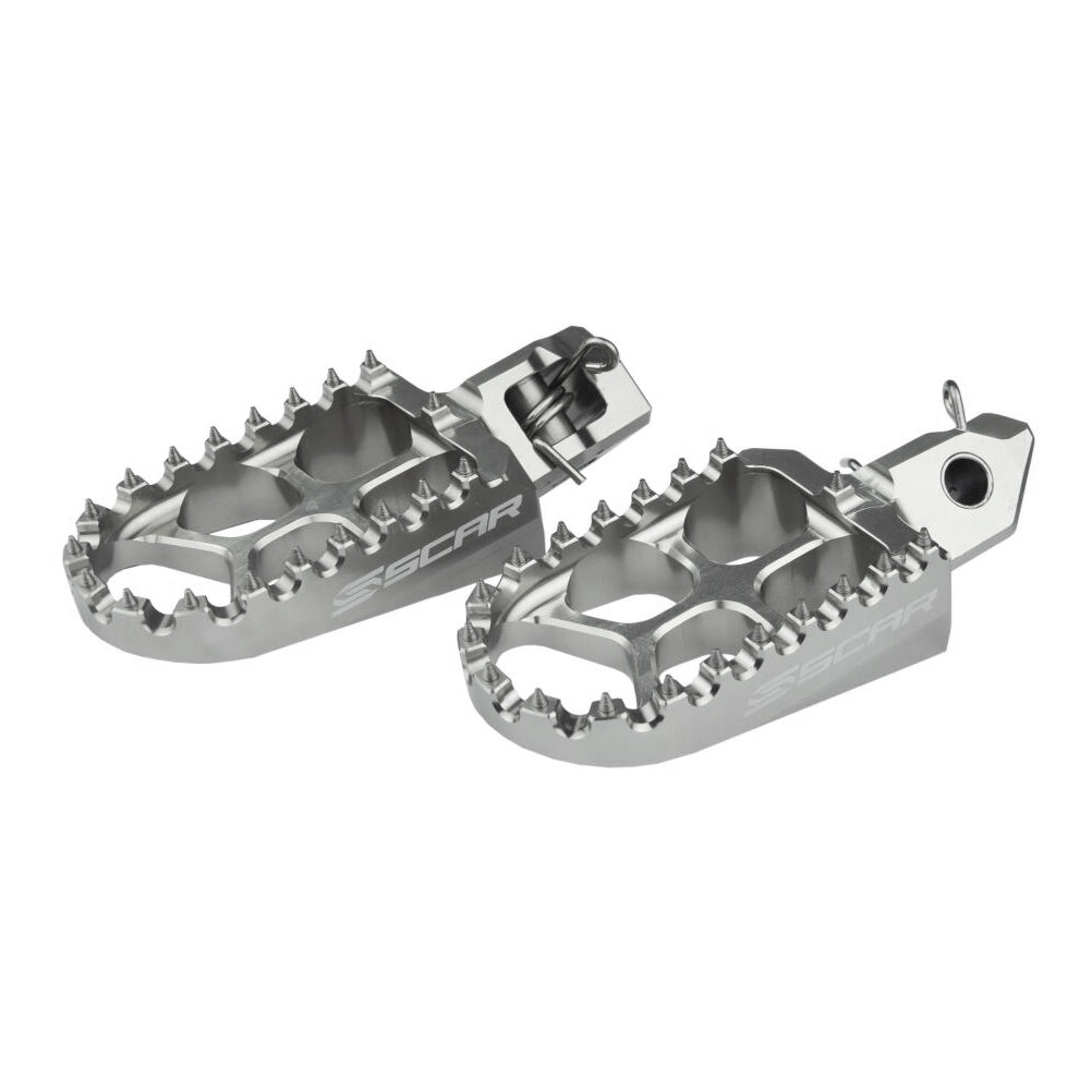 Scar Racing Foot Pegs Scar Ti Colour KTM/husqvarna, Aluminium Billet S5515t