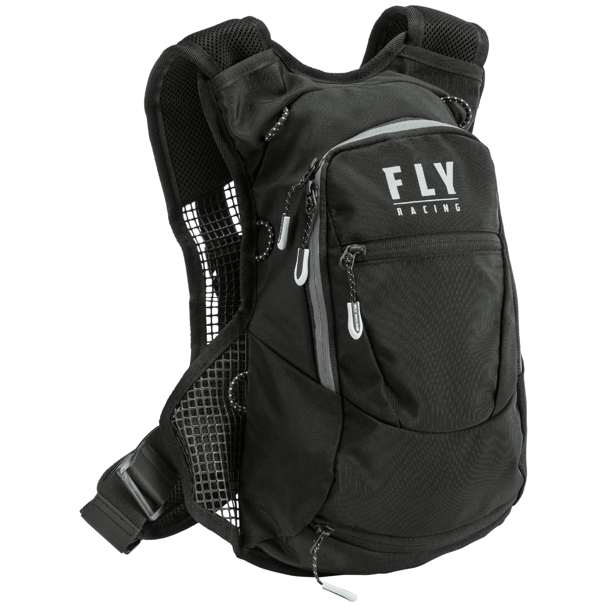 Fly Racing XC70 Hydro Pack (Black/Grey), 70 Oz / 2 Litre 600023BLK