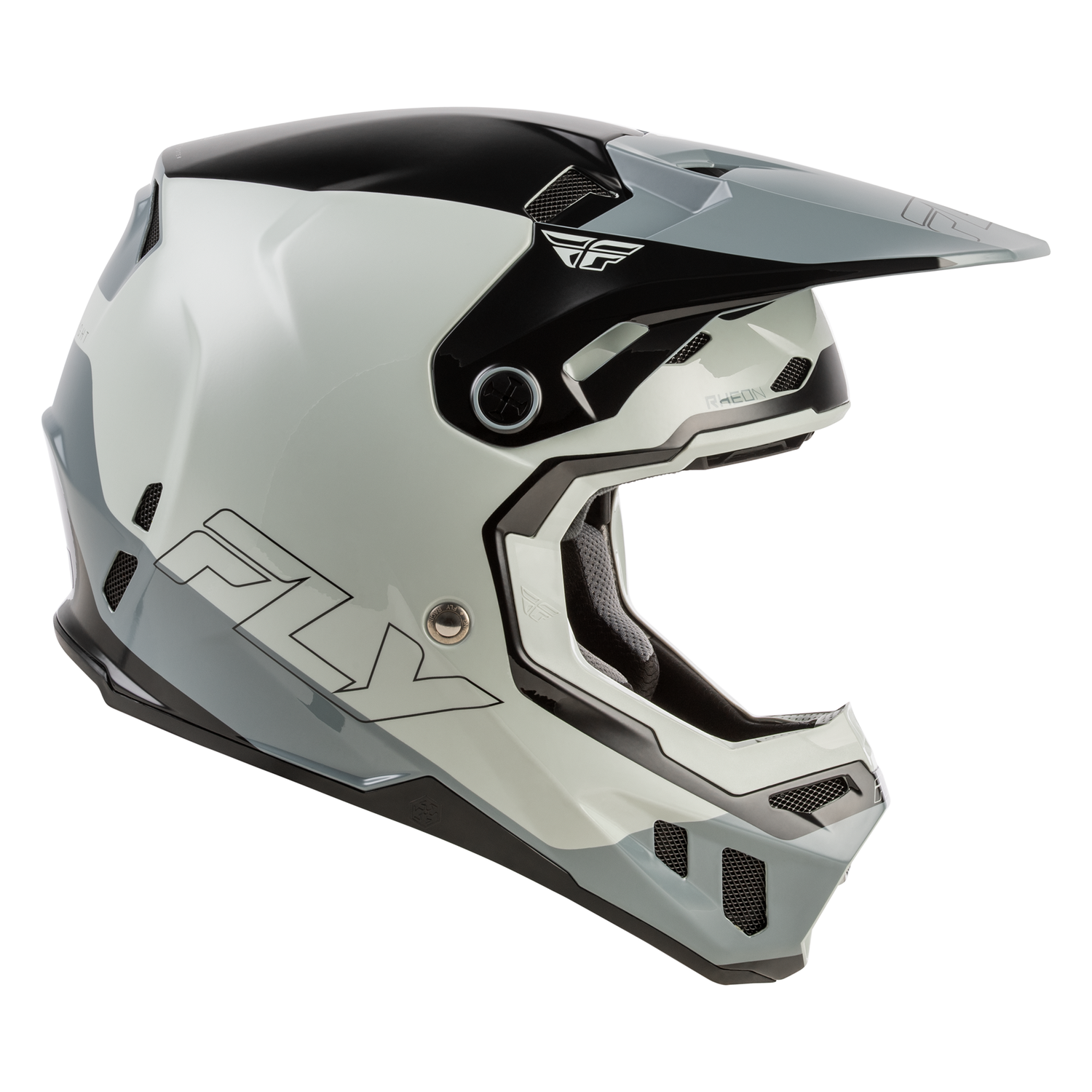 Fly Racing Formula CC Glide Helmet (Grey/Light Grey/Black), Size XLarge 600283GRY-XL