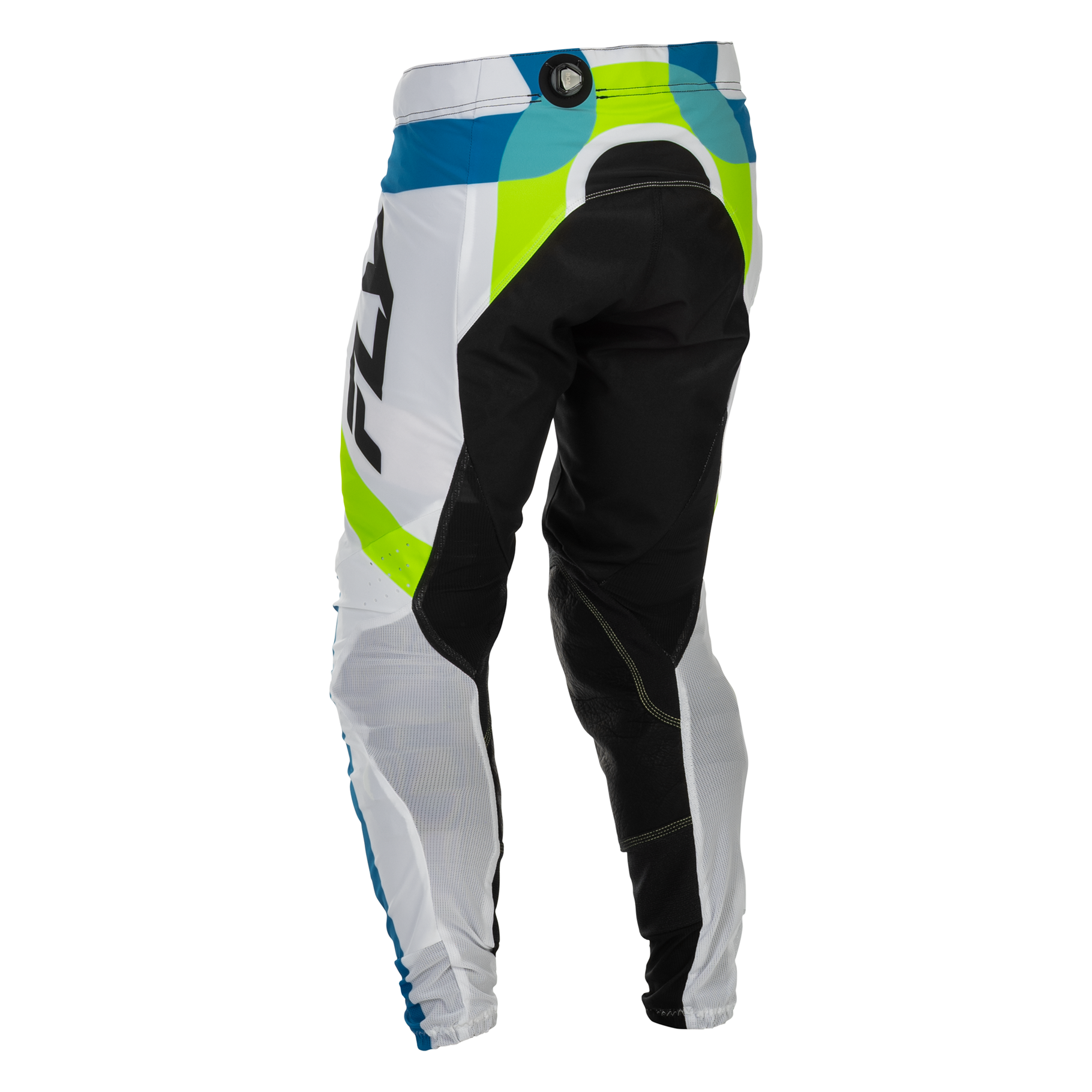 Fly Racing Lite LE Pant White/Lime/Blue - 36