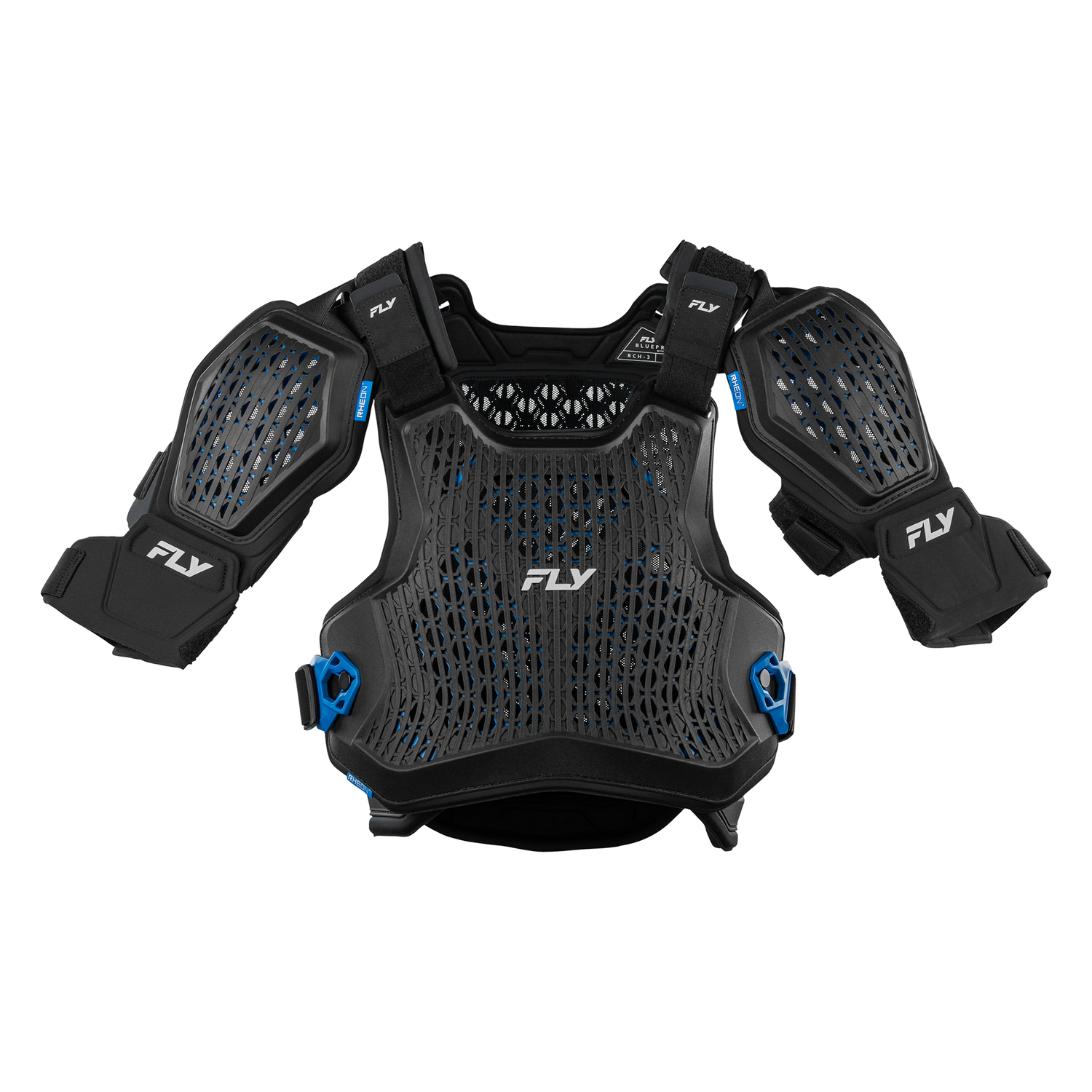 Fly Racing Blueprint RCH-3 Chest Protector (Black), Size Small/Medium 600369BLK-S/M