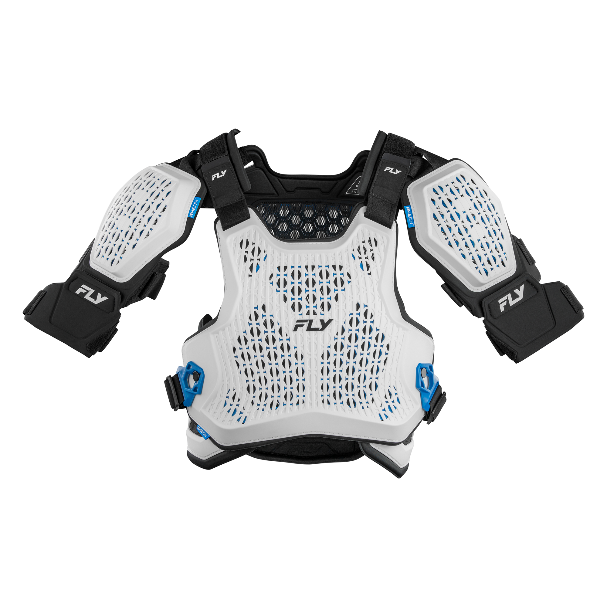 Fly Racing Blueprint RCH-3 Chest Protector (White), Size Large/XLarge 600369WHI-L/XL