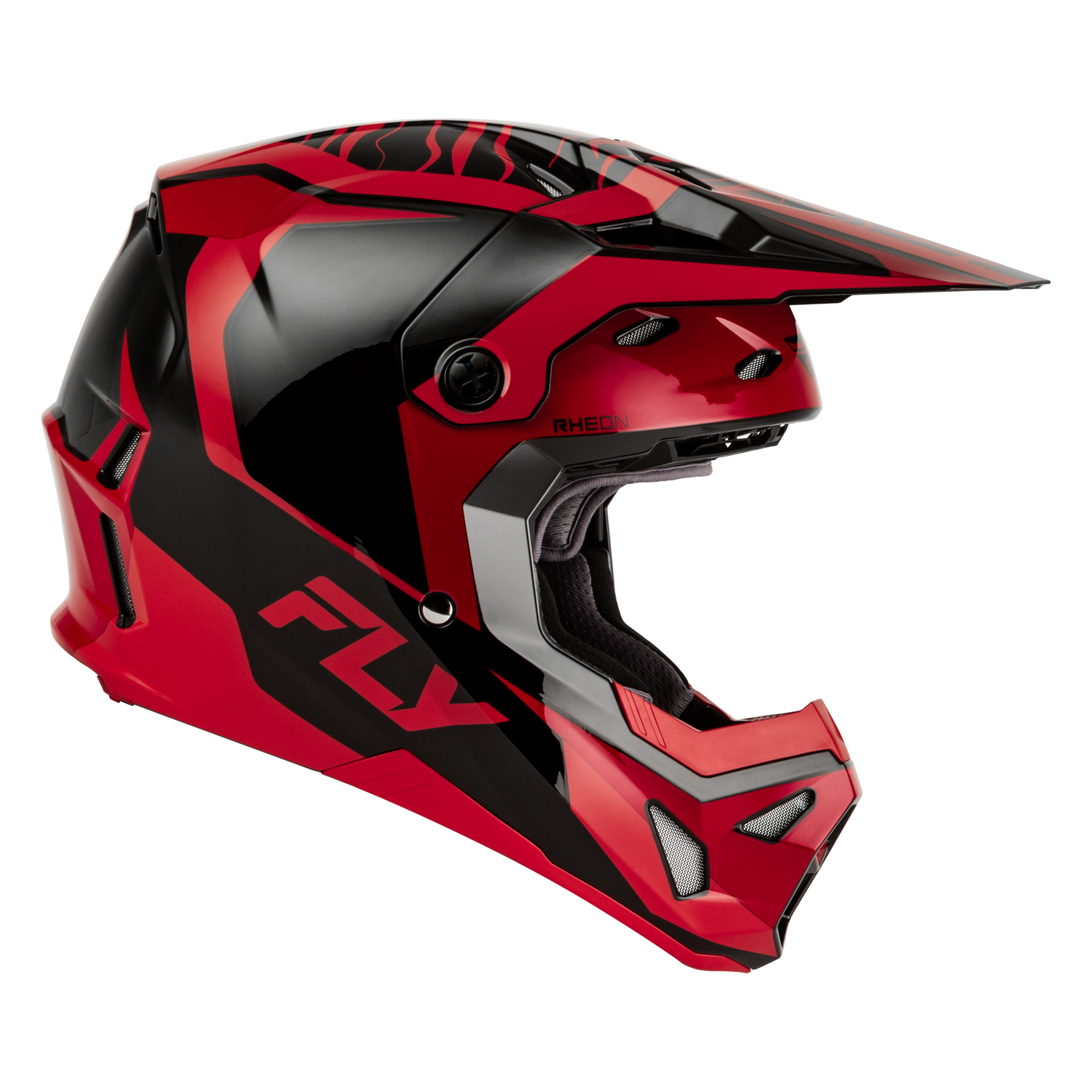 Fly Racing Formula CP Charge Helmet (Black/Red), Size XLarge 600377RED-XL
