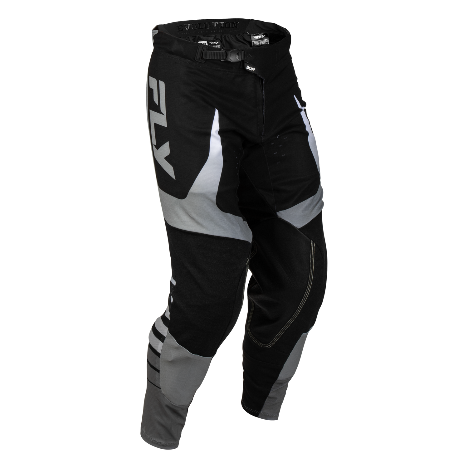 Fly Racing Evolution DST Bolt Pants (Black/Grey), Size 36 600384GRY-36