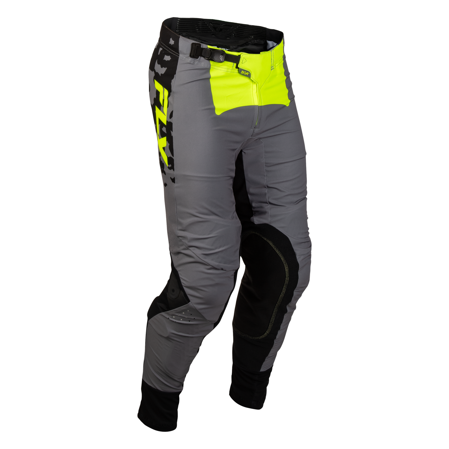 Fly Racing Lite Flake Pants (Grey/Hi-Vis/Black), Size 30 600390GRY-30