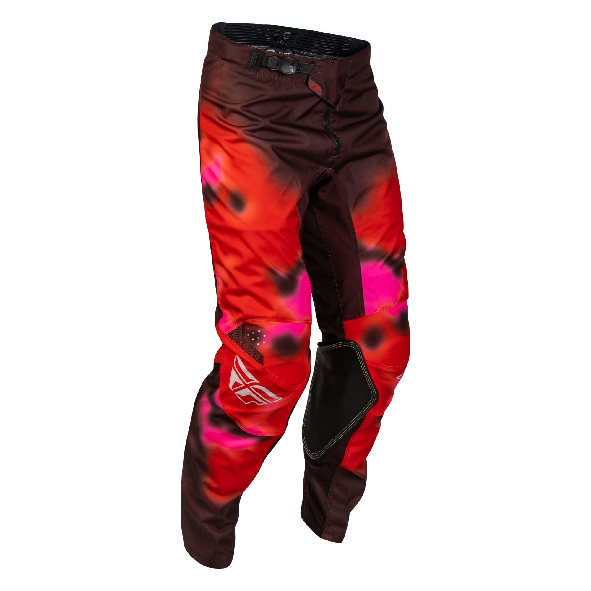 Fly Racing Kinetic Blur Pants (Red/Maroon), Size 32 600396RED-32