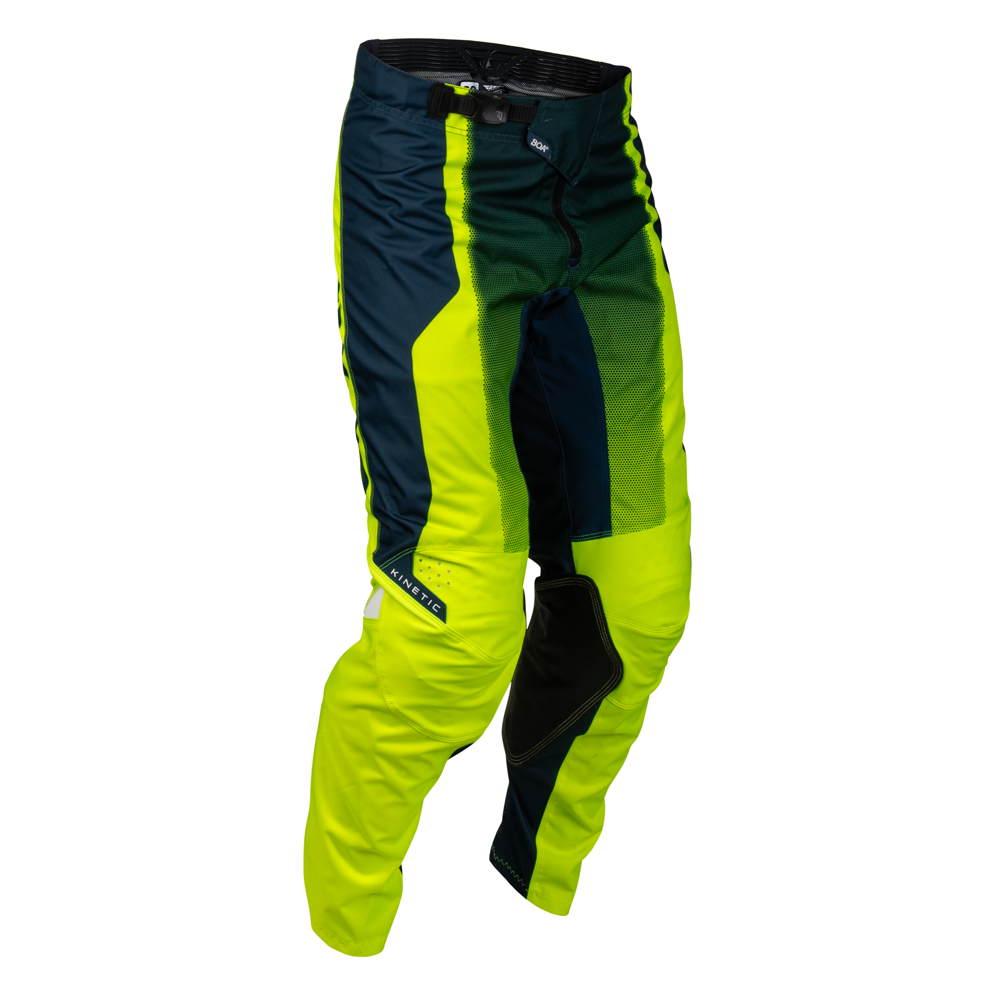 Fly Racing Kinetic Fade Pants (Hi-Vis/Navy/White), Size 36 600398F.YEL-36