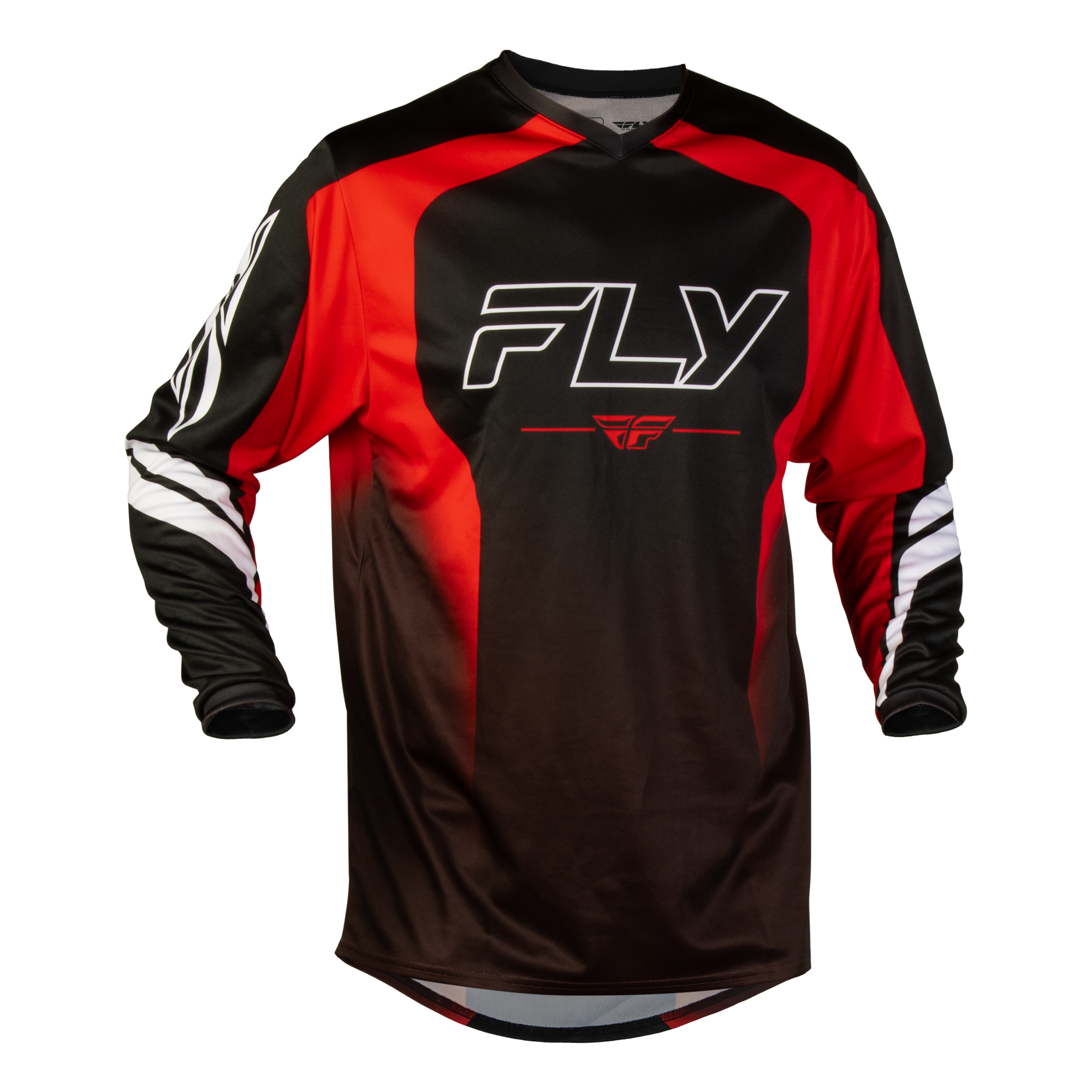 Fly Racing F-16 Raze Jersey (Black/Red/White), Size Large 600403RED-L
