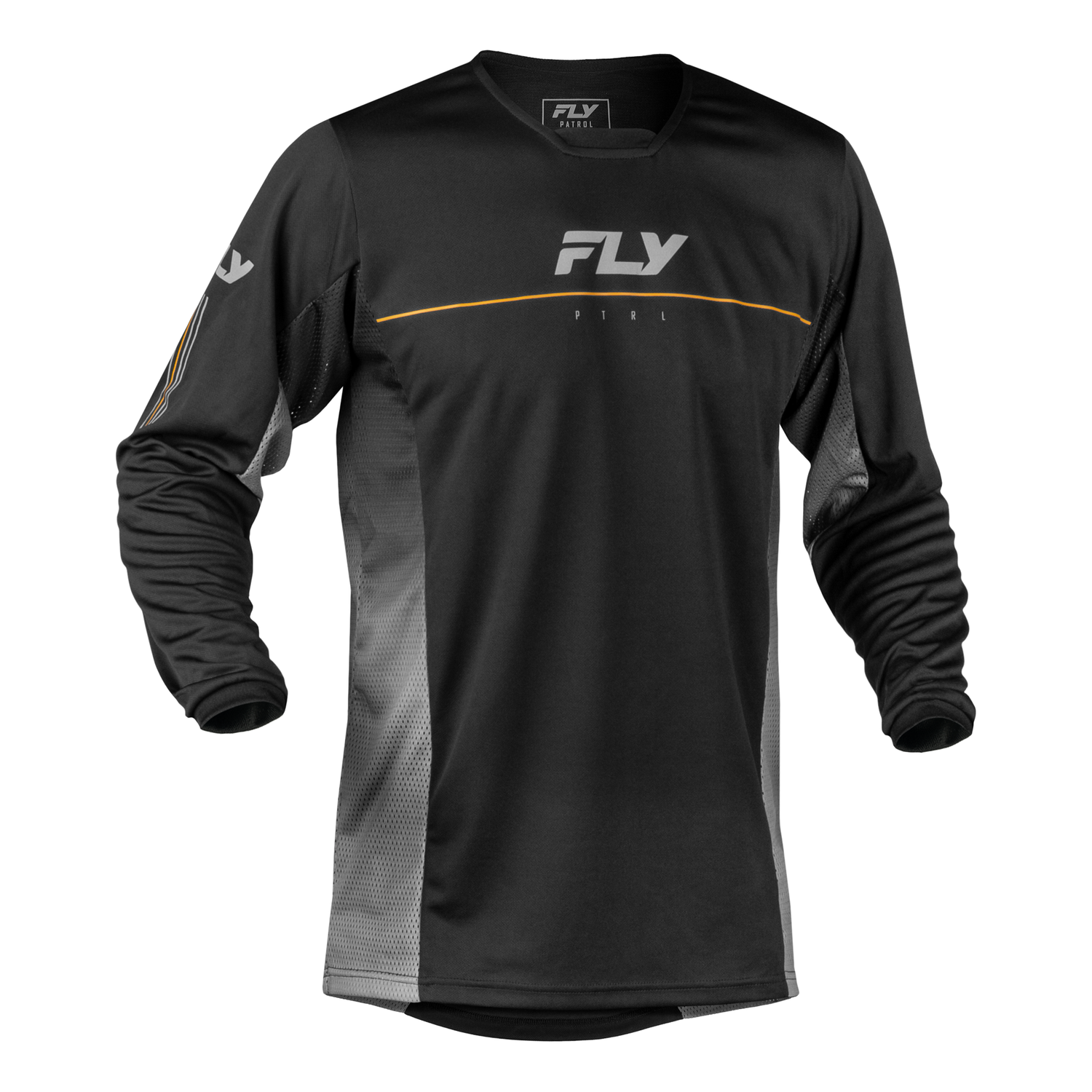 Fly Racing Patrol Jersey (Black/Grey), Size Small 600405BLK-S