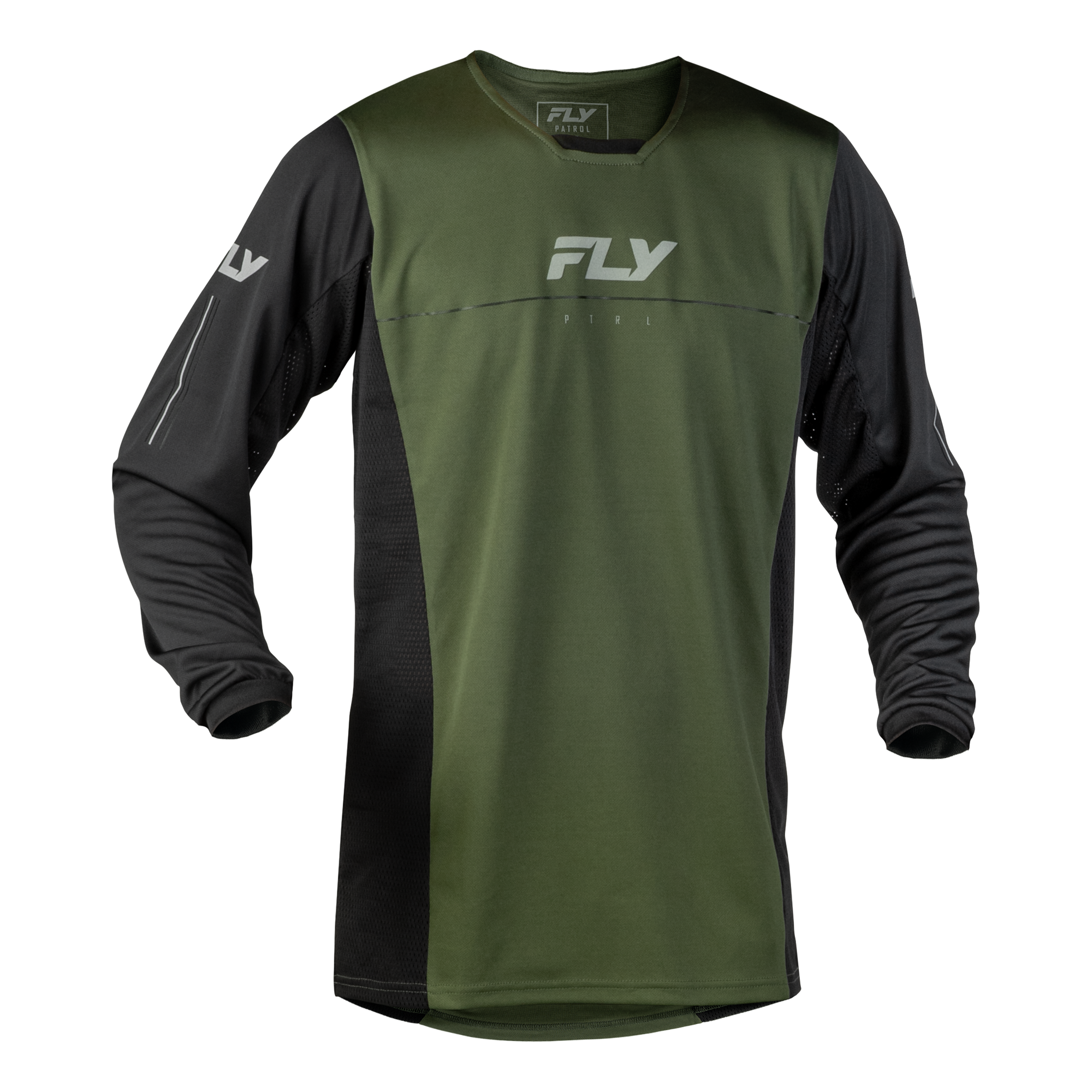 Fly Racing Patrol Jersey (Forest Green/Black), Size 2XLarge 600405GRN-2XL