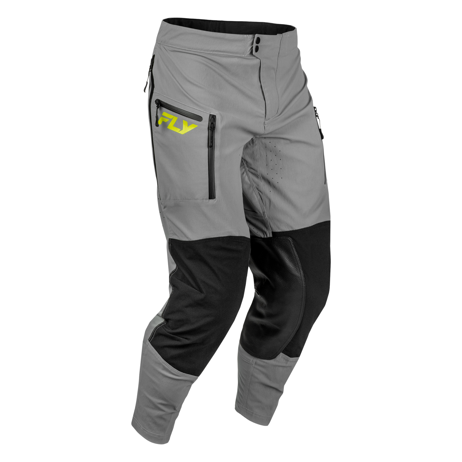 Fly Racing Patrol Elite Pants (Grey/Black/Hi-Vis), Size 38 600410GRY-38