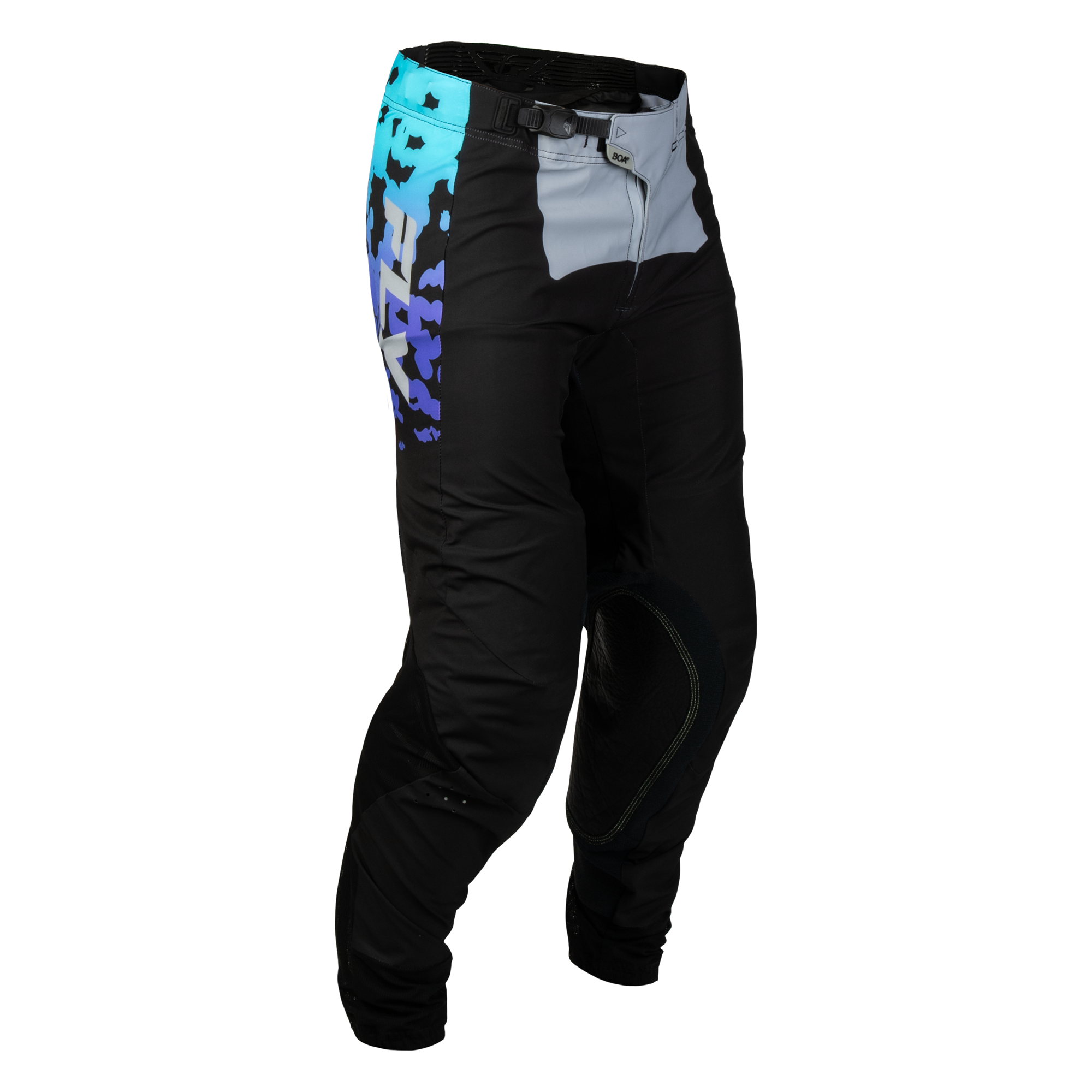 Fly Racing Youth Lite Flake Pants (Black/Grey/Multi), Size 26 600421BLK-Y26