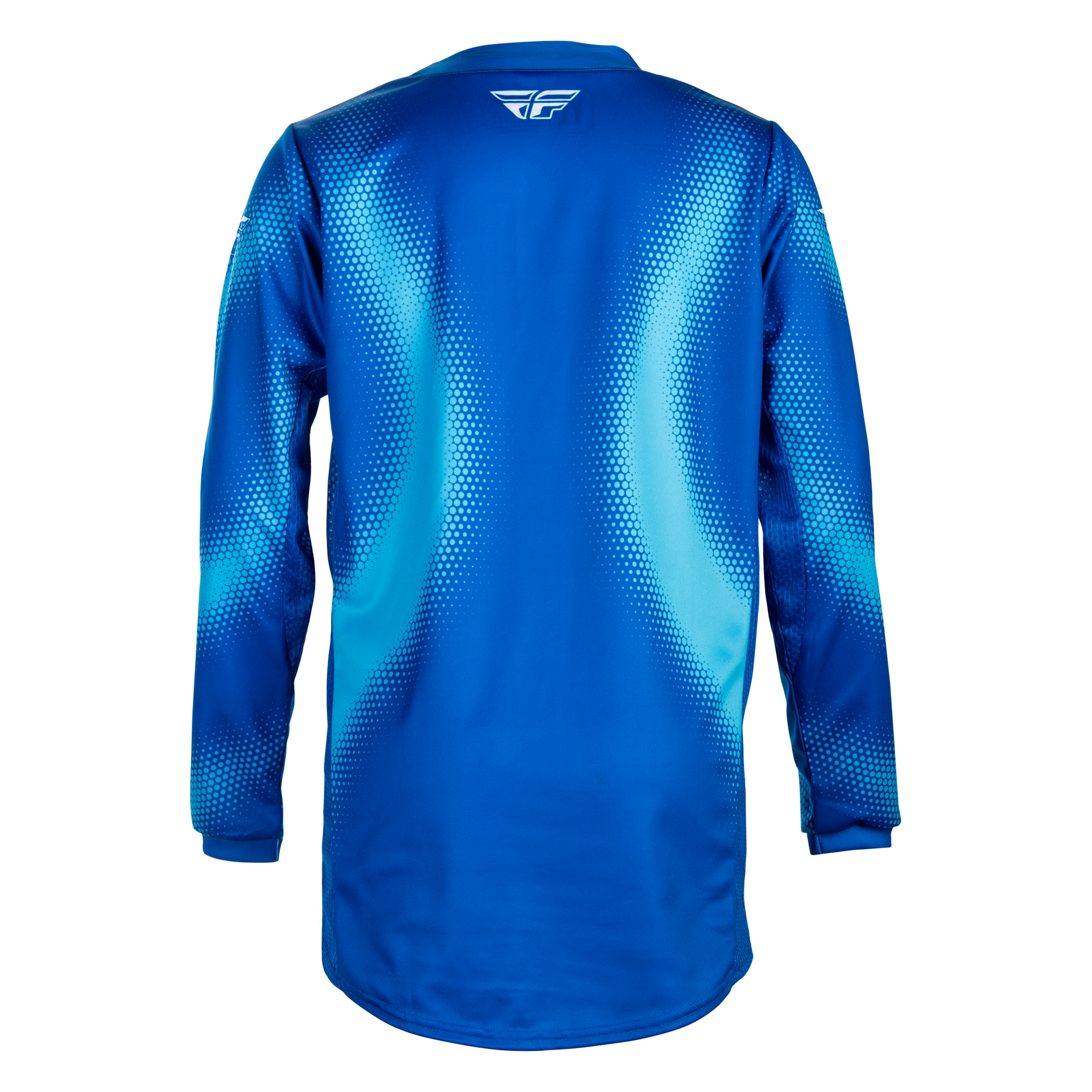 Fly Racing Youth Kinetic Torch Jersey (Light Blue/Blue), Size Youth Medium 600426L.BLU-YM