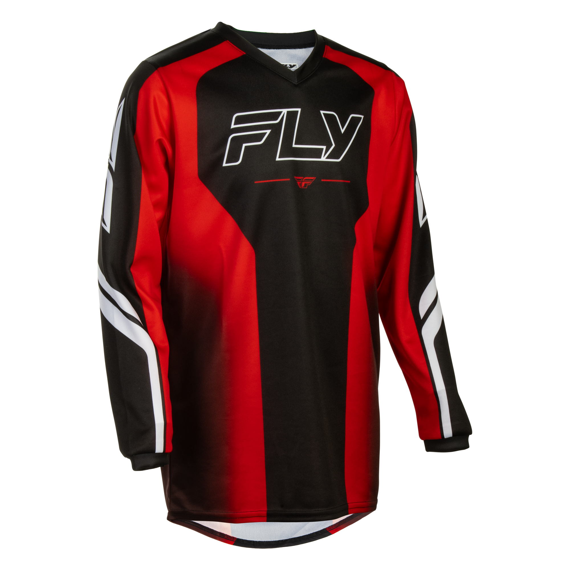 Fly Racing Youth F-16 Raze Jersey (Black/Red/White), Size Youth Medium 600428RED-YM