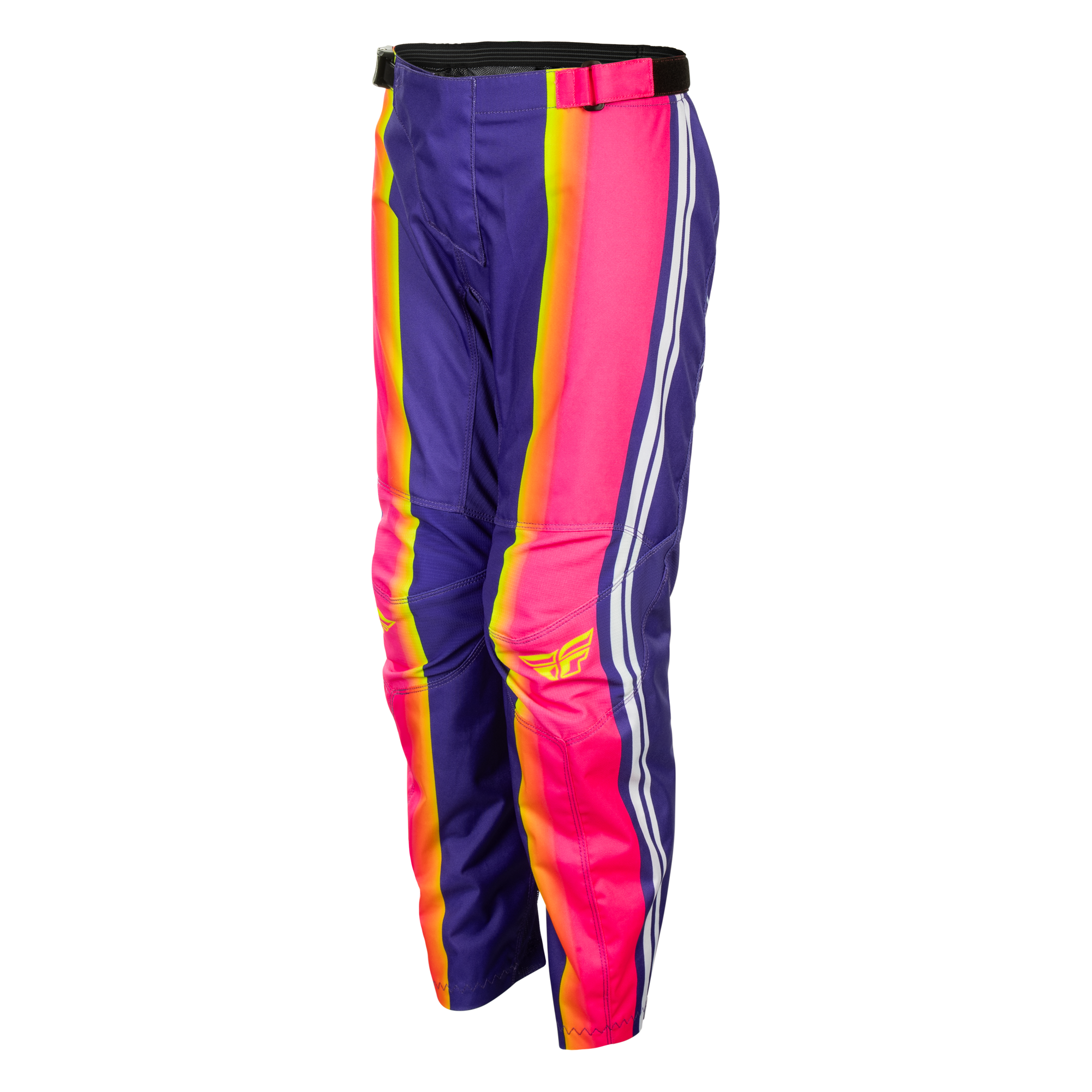 Fly Racing Youth F-16 Raze Pants (Purple/Red/Yellow), Size 18 600429PUR-Y18