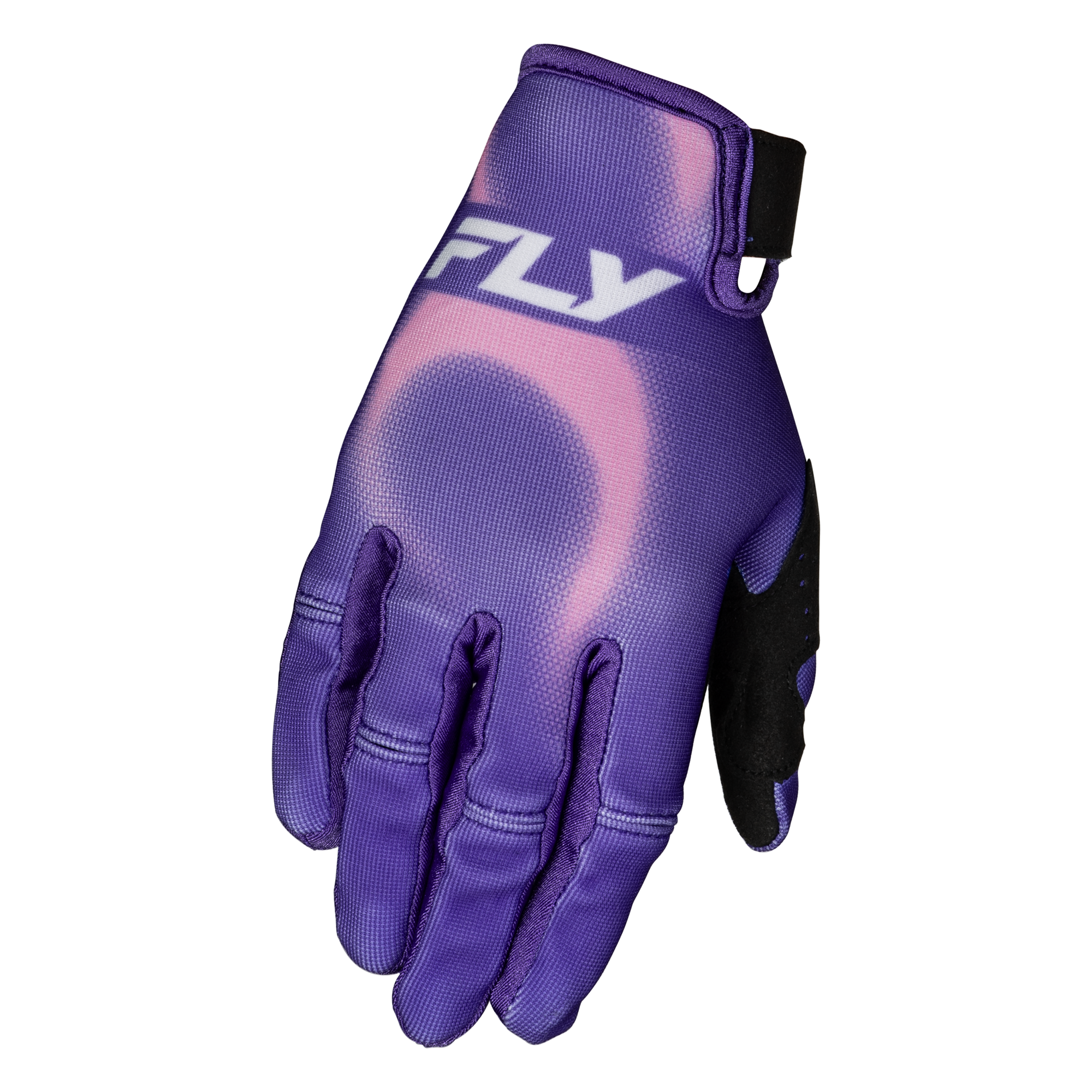 Fly Racing Youth Kinetic Torch Gloves (Purple/Pink), Size Youth Large 600433PUR-YL