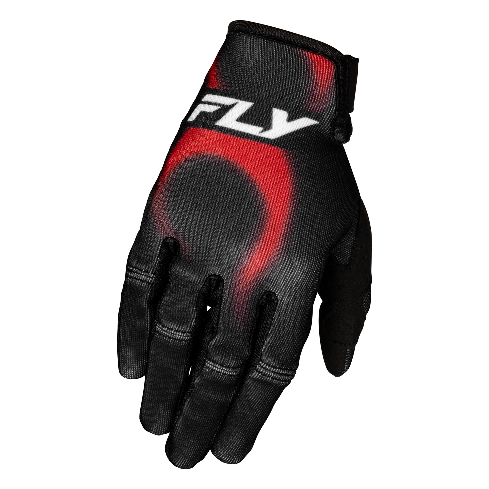 Fly Racing Youth Kinetic Torch Gloves (Black/Red/White), Size Youth Medium 600433RED-YM
